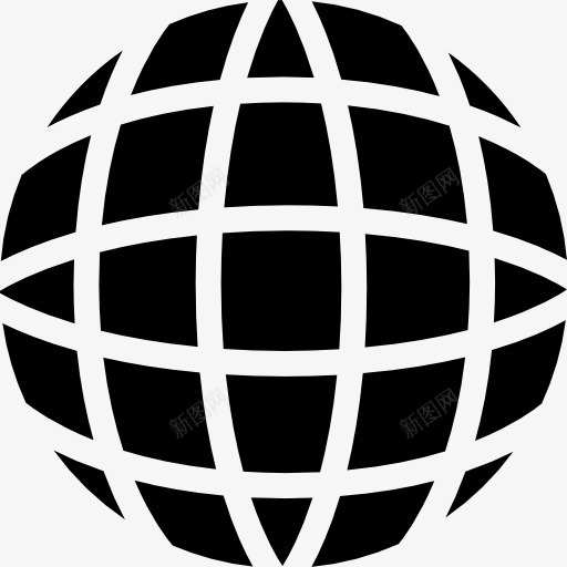 土工格栅的象征图标png_新图网 https://ixintu.com 全球性的 圆形的 地球图标 地球的符号 形状 网格形状 象征地球