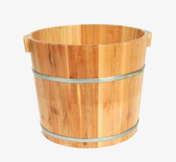 木制水桶素材
