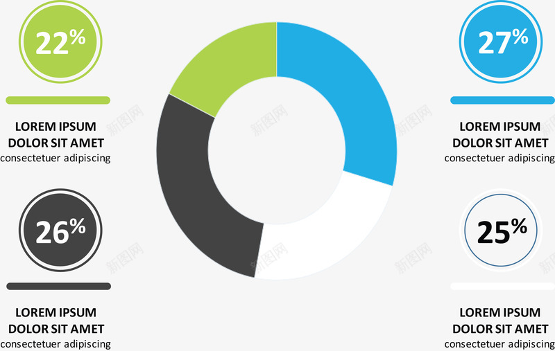 分类占比环形图矢量图ai免抠素材_新图网 https://ixintu.com 分类标签 步骤目录 流程图 矢量图