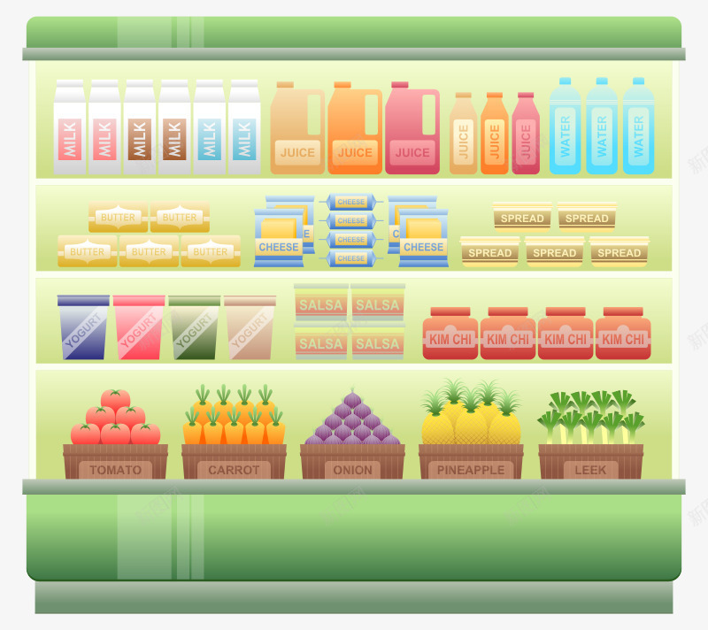 超市的冰柜psd免抠素材_新图网 https://ixintu.com 冰柜 商品冰柜 放东西的冰柜 超市冰柜
