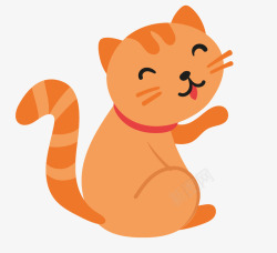 黄色猫咪素材