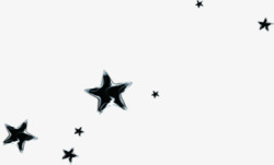 情人节繁星点点素材