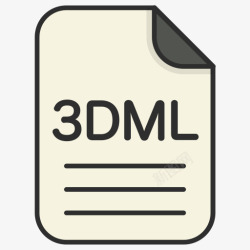 文件文件文件三维3DML文件格素材