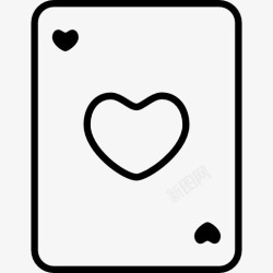 玩纸牌心玩卡概述图标高清图片