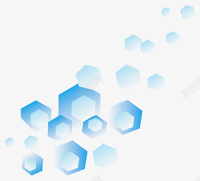 蓝色六边形创意科技元素矢量图ai免抠素材_新图网 https://ixintu.com 六角形科技 六边形 创意 矢量图 科技元素 蓝色 蓝色六边形创意科技元素