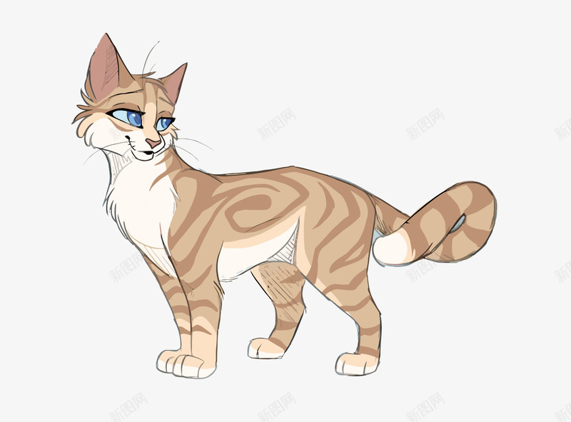 卡通小猫矢量图eps免抠素材_新图网 https://ixintu.com PNG图片 PNG图片素材 PNG素材 PNG素材免费下载 卡通 手绘 猫咪 矢量图