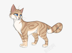卡通小猫矢量图素材