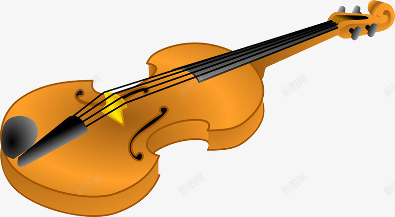 黄色的小提琴png免抠素材_新图网 https://ixintu.com 黄色的小提琴卡通小提琴乐器音乐素材黄色的卡通小提琴影音娱乐