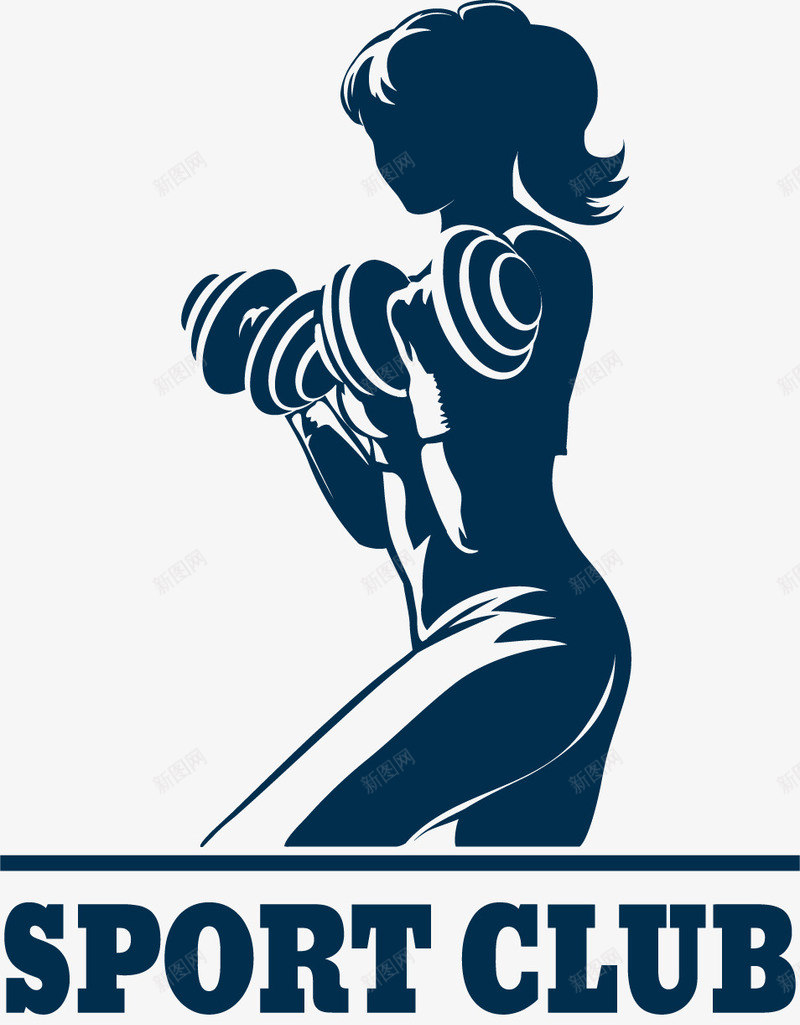 肌肉健美图标png_新图网 https://ixintu.com logo设计 举重 举重健身健美 健身 卡通人物 卡通插画 哑铃 性感 杠铃 标志设计 漫画卡通 美女 肌肉 肌肉健美