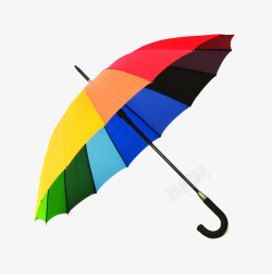 不同颜色雨伞素材
