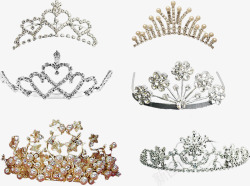 水晶钻石皇冠欧式公主素材