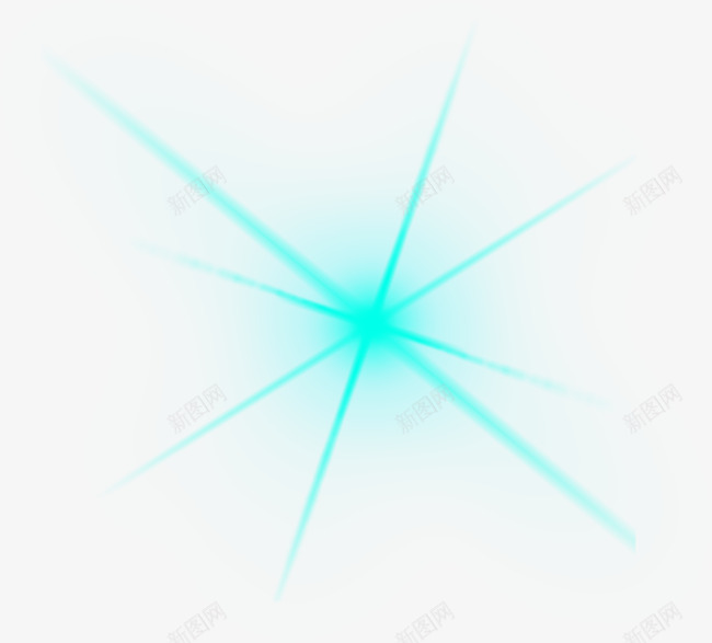 蓝色光点png免抠素材_新图网 https://ixintu.com 光效 光晕 光线 射灯 射线 高科技