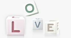 love立体素材