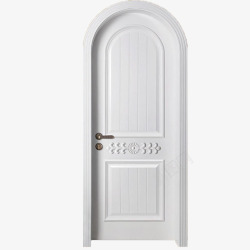 弧形的门小清新欧式木门高清图片