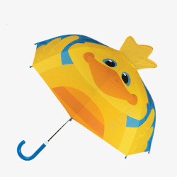 鸭子雨伞实物图素材