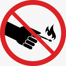 禁止点火禁止点火标签图标高清图片