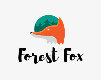 Foiestfoxpng免抠素材_新图网 https://ixintu.com 树 森林 狐狸