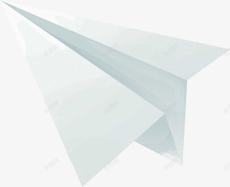 纸飞机png免抠素材_新图网 https://ixintu.com 手绘 手绘白色飞机 手绘素材 插画 纸飞机