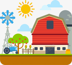生态农场设计阳光生态农场高清图片
