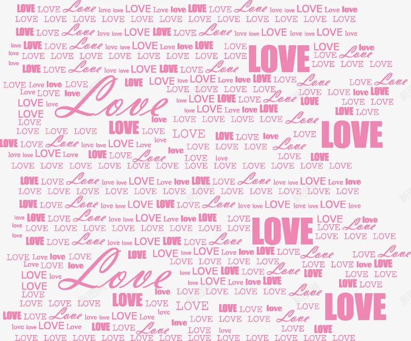 情人节love字底纹元素png免抠素材_新图网 https://ixintu.com 520 love love底纹 元素 女生 字底纹 底纹 情人节 海报元素 海报装饰 爱情 花纹 贺卡 贺卡纹理