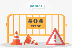 手绘404创意404插画UI矢量图高清图片