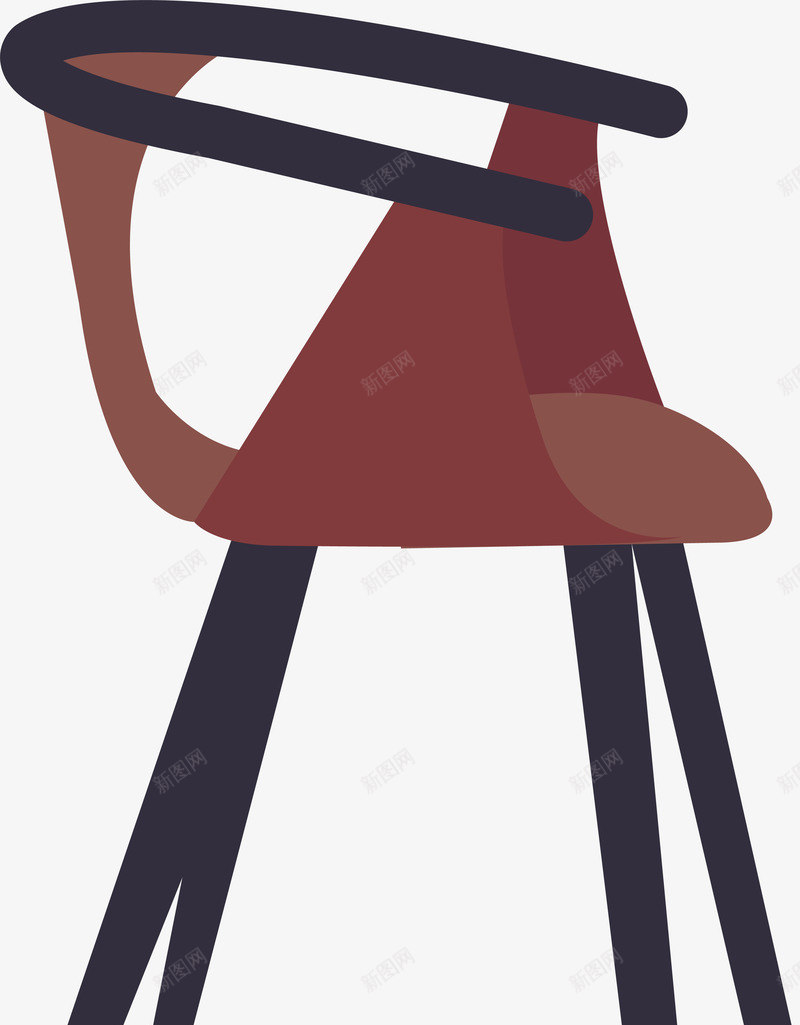 仿旧卡通椅子png免抠素材_新图网 https://ixintu.com 办公椅子 卡通椅子 木椅子 椅子 椅子矢量 欧式椅子 简约椅子