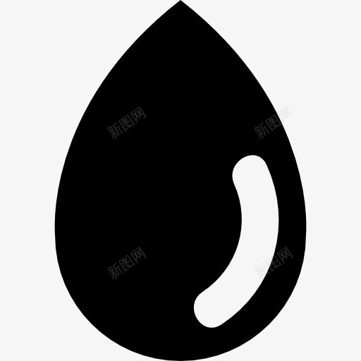滴形图标png_新图网 https://ixintu.com 形状 水 液体 液滴 滴墨水 符号