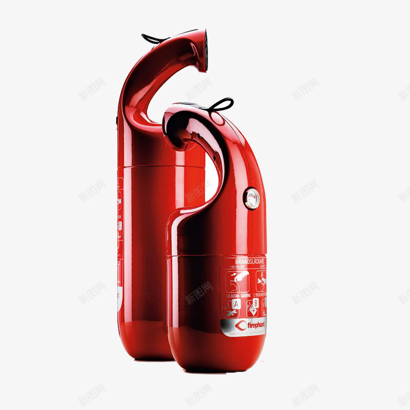 消防器png免抠素材_新图网 https://ixintu.com 创意 商品 消防器 红色