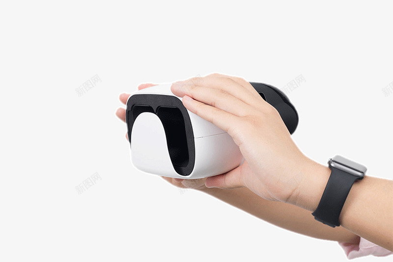 手拿VR眼镜png免抠素材_新图网 https://ixintu.com VR眼镜 手拿 技术 现实 科技 虚拟