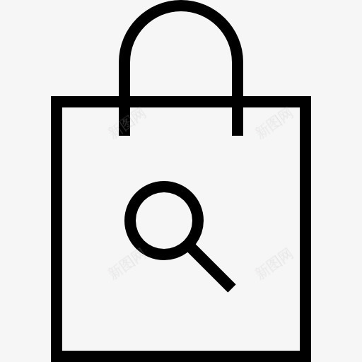购物袋图标png_新图网 https://ixintu.com 业务 搜索 电子商务 袋 购物 购物袋 超市购物