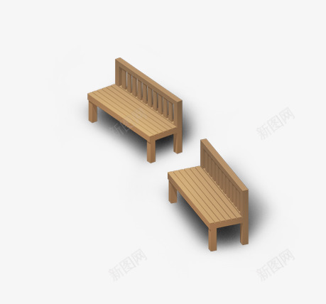 手绘椅子png免抠素材_新图网 https://ixintu.com 形状 手绘 排椅 木椅