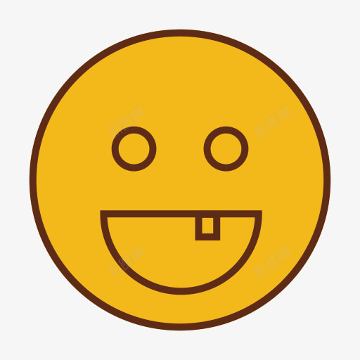 表情符号情感表达面对笑脸ico图标png_新图网 https://ixintu.com emotion expression face smiley 情感 笑脸 表情符号 表达 面对