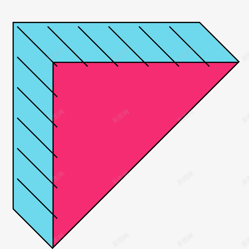 装饰孟菲斯风格立体三角形矢量图eps免抠素材_新图网 https://ixintu.com 三角形 个性 创意 孟菲斯风格 彩色 扁平画 时尚 淘宝 电商 简约 装饰 矢量图