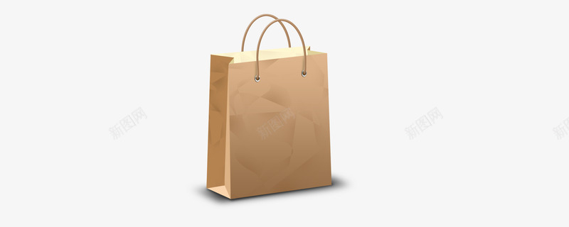 纸质购物袋png免抠素材_新图网 https://ixintu.com 环保袋 立体纸袋 购物 购物袋