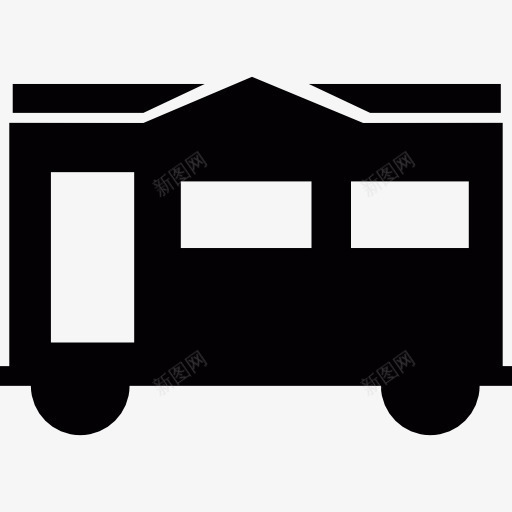 移动的家图标png_新图网 https://ixintu.com 休旅车 房子 房车 移动房屋 运输 露营车