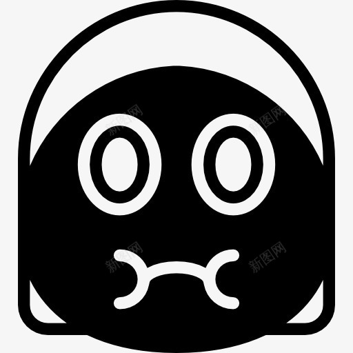 生病的图标png_新图网 https://ixintu.com 人 微笑 情绪 感情 接口 生病 笑脸 脸 表情