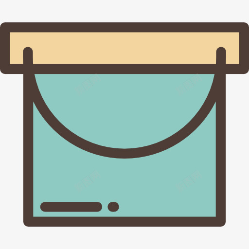 油漆桶图标png_新图网 https://ixintu.com 图形工具 图形编辑 工具和用具 桶 油漆桶 涂料 界面 编辑工具