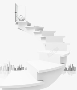 科技楼梯建筑旋转楼梯高清图片