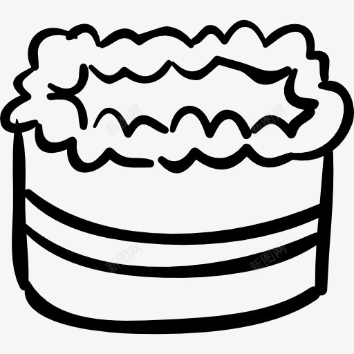 庆典蛋糕图标png_新图网 https://ixintu.com 庆典 蛋糕 食品 馅饼
