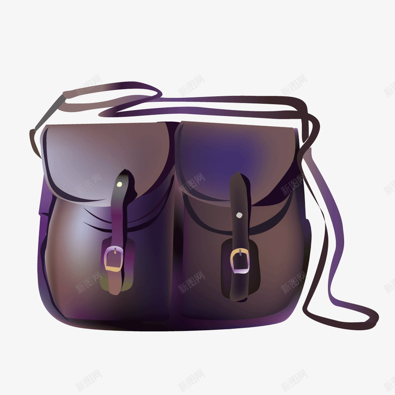 紫色质感女士皮包png免抠素材_新图网 https://ixintu.com 女士 女士皮包 皮包 紫色 质感