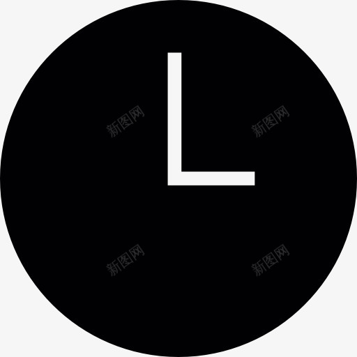 圆形的挂钟图标png_新图网 https://ixintu.com 圆形时钟 工具和器具 手表 挂钟 时钟 时间 计时器