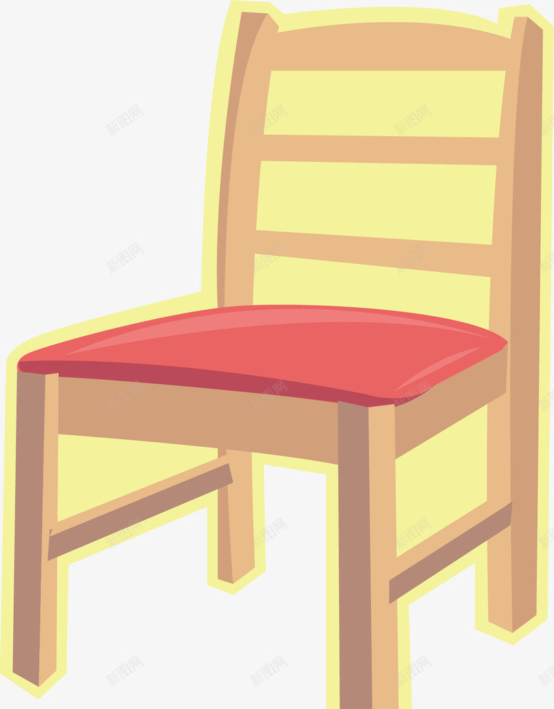 家具卡通png免抠素材_新图网 https://ixintu.com 倚靠 凳子 家具 家居 椅子 设计