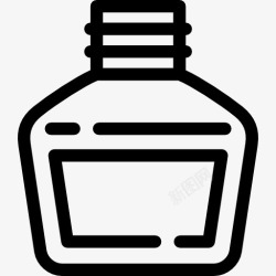 水瓶图标设计墨水瓶图标高清图片