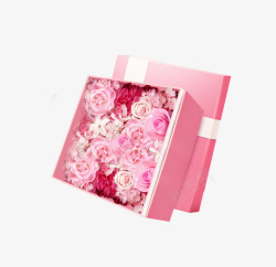 520促销活动粉色礼盒高清图片
