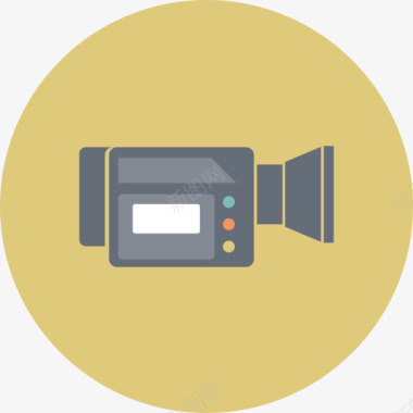 相机装置娱乐电影媒体技术视频技图标图标