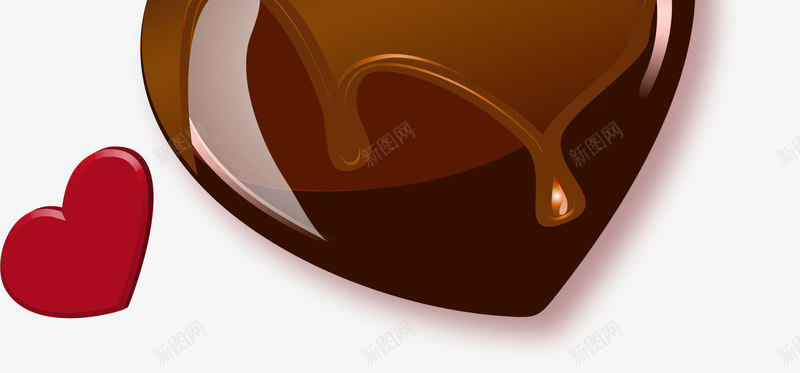 咖啡色巧克力爱心png免抠素材_新图网 https://ixintu.com 七夕 免抠PNG 咖啡色 婚庆 巧克力 情人节 爱心 装饰图案