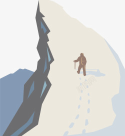 公司出游扁平化旅游主题元素高清图片