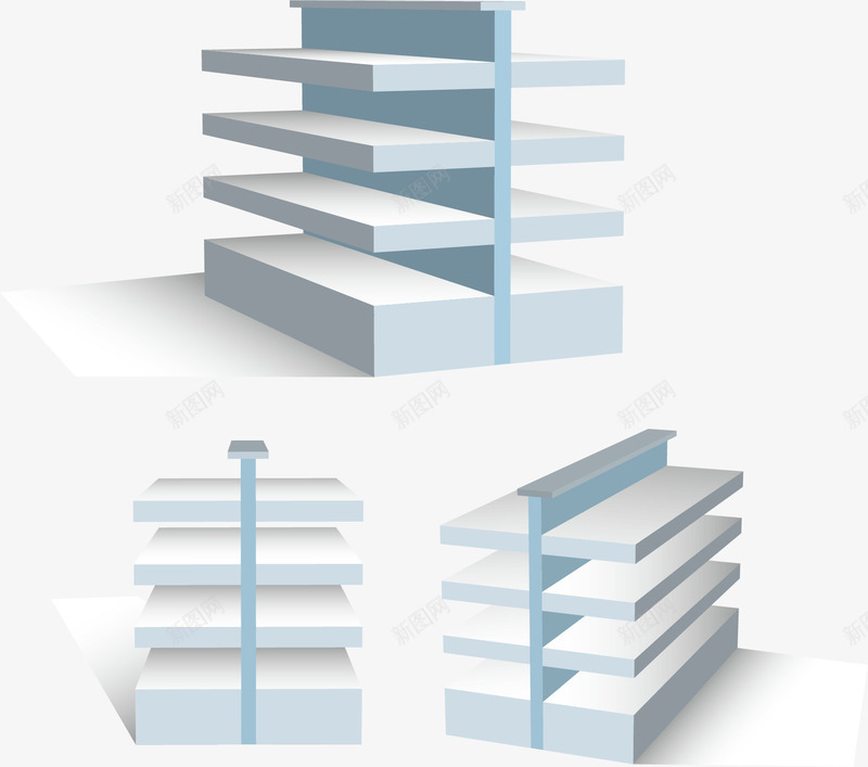 货架立体装饰图案png免抠素材_新图网 https://ixintu.com 三维图 立体 装饰图案 货架