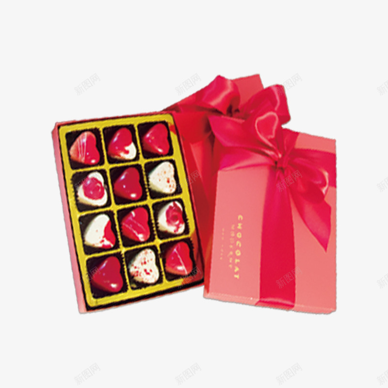 巧克力psd_新图网 https://ixintu.com 包装盒 巧克力 情人节礼物