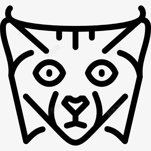 小鲍勃猫图标png_新图网 https://ixintu.com 动物 国内品种 大脚板的猫 宠物 猫